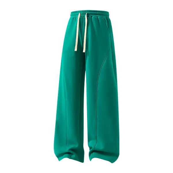 Men's Fleece-Lined Sweatpants—Warm, Loose-Fitting, and Comfortable