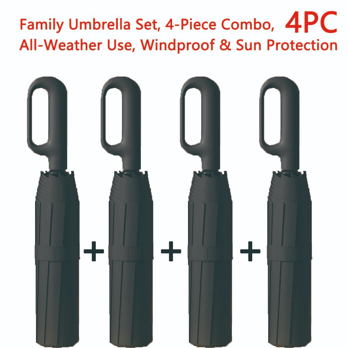 Automatic Folding Umbrella – Windproof & Waterproof Travel Umbrella for Men & Women