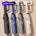 Automatic Folding Umbrella – Windproof & Waterproof Travel Umbrella for Men & Women