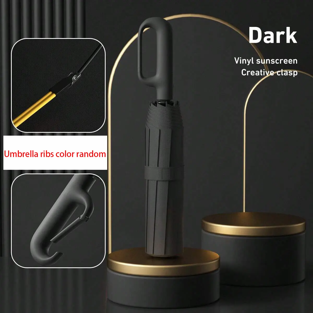 Automatic Folding Umbrella – Windproof & Waterproof Travel Umbrella for Men & Women