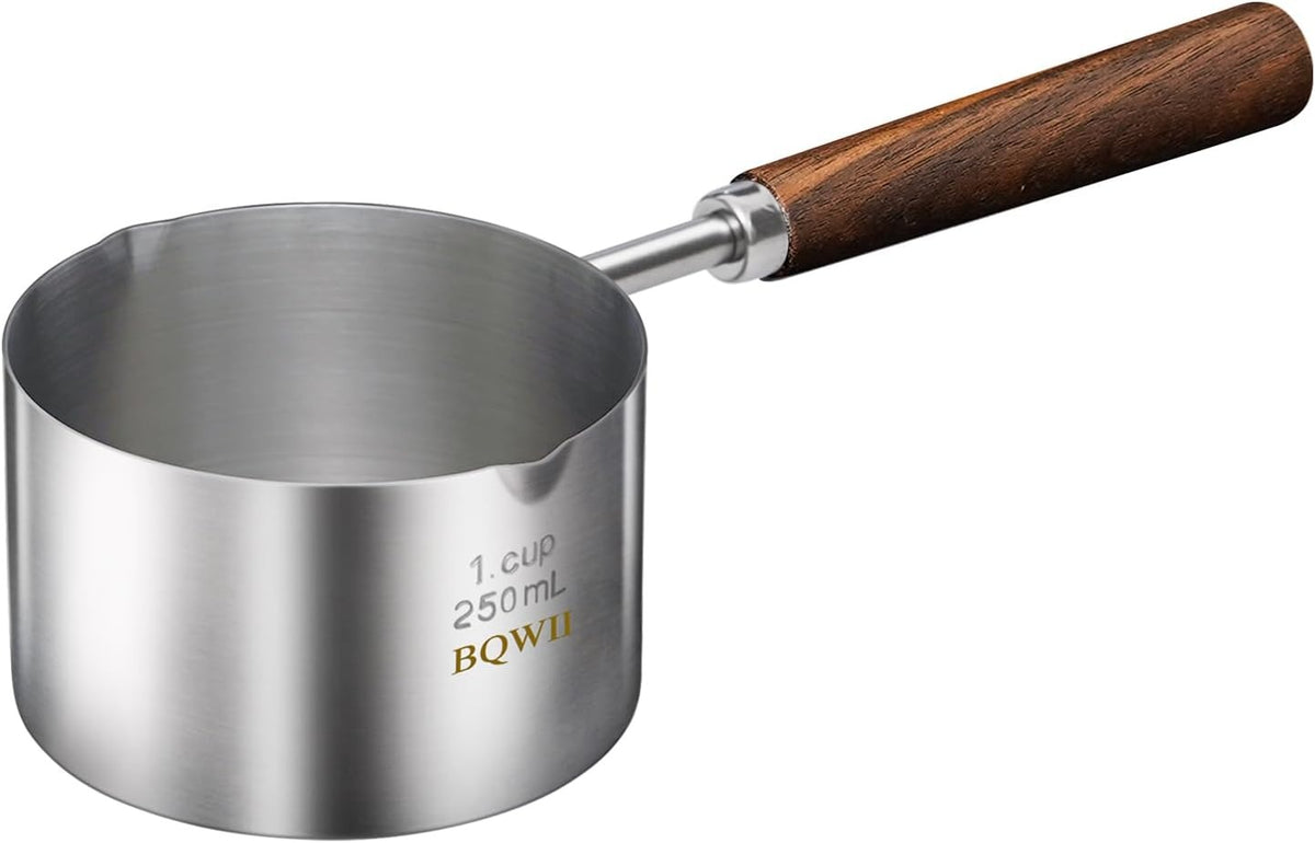 stainless steel mini pot - butter warmer