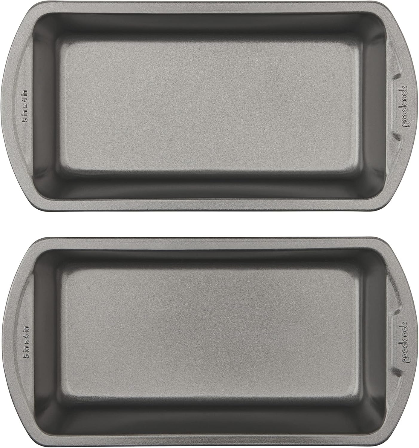 Nonstick Loaf Pan 8 x 4-Inch Heavy-Duty Steel Bakeware with Easy-Clean Non-Stick Coating, Oven & Dishwasher Safe Pan for Meatloaf Breads Lasagnas Casseroles & More