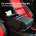 Car Armrest Cushion 5-in-1 – Center Console Cover with Storage, Cup Holder & Phone Slot