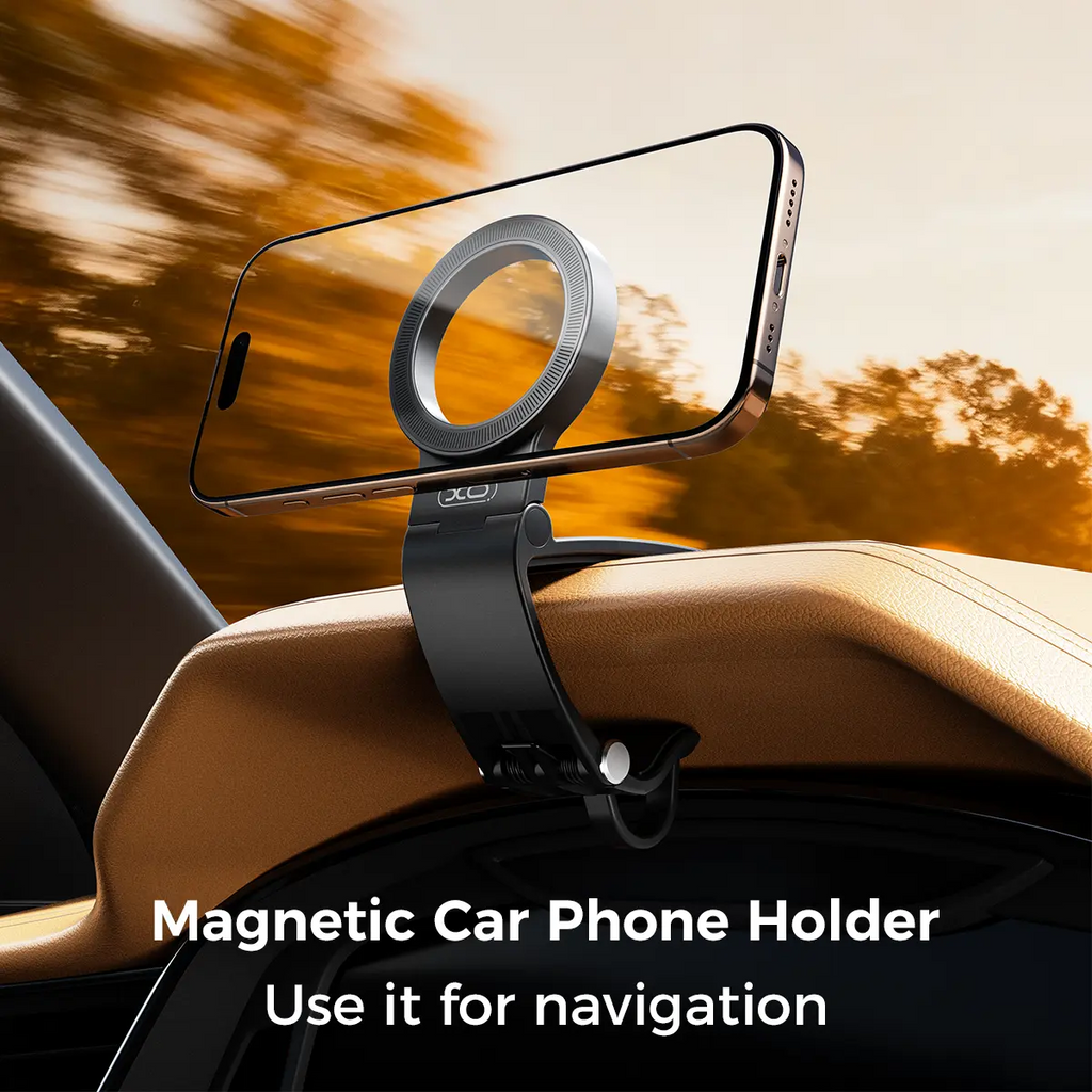 MagSafe Car Phone Mount – 360° Adjustable Magnetic Holder for iPhone 17/16/15/14/13/12