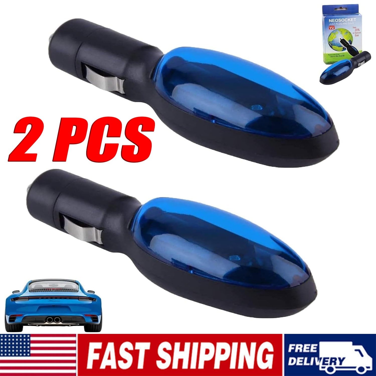 2pcs Gas Fuel Sync Farther,Save More Fuel Instantly