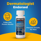 Hair & Beard Growth Kit with Minoxidil & Derma Roller