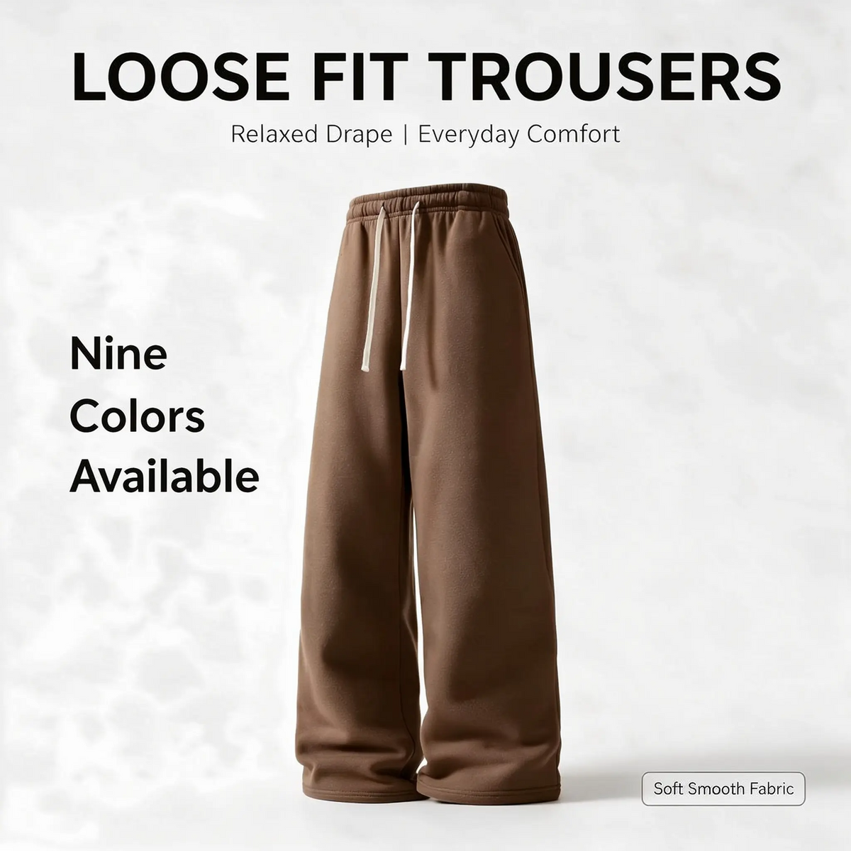 4-Pack Wide-Leg Sweatpants – Ultra-Soft Athletic Pants for Gym, Running & Basketball