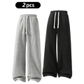 Men's Fleece-Lined Sweatpants—Warm, Loose-Fitting, and Comfortable