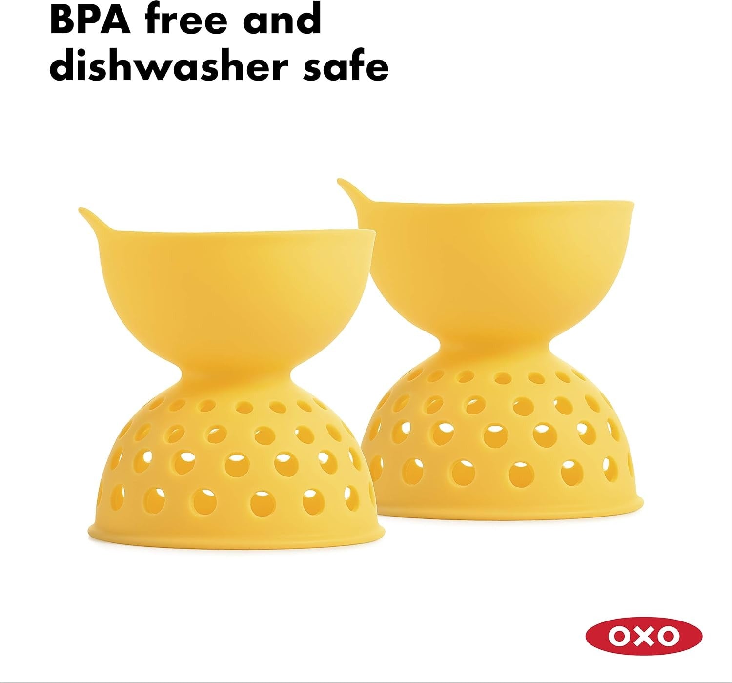 2 Piece Silicone Egg Poaching SET