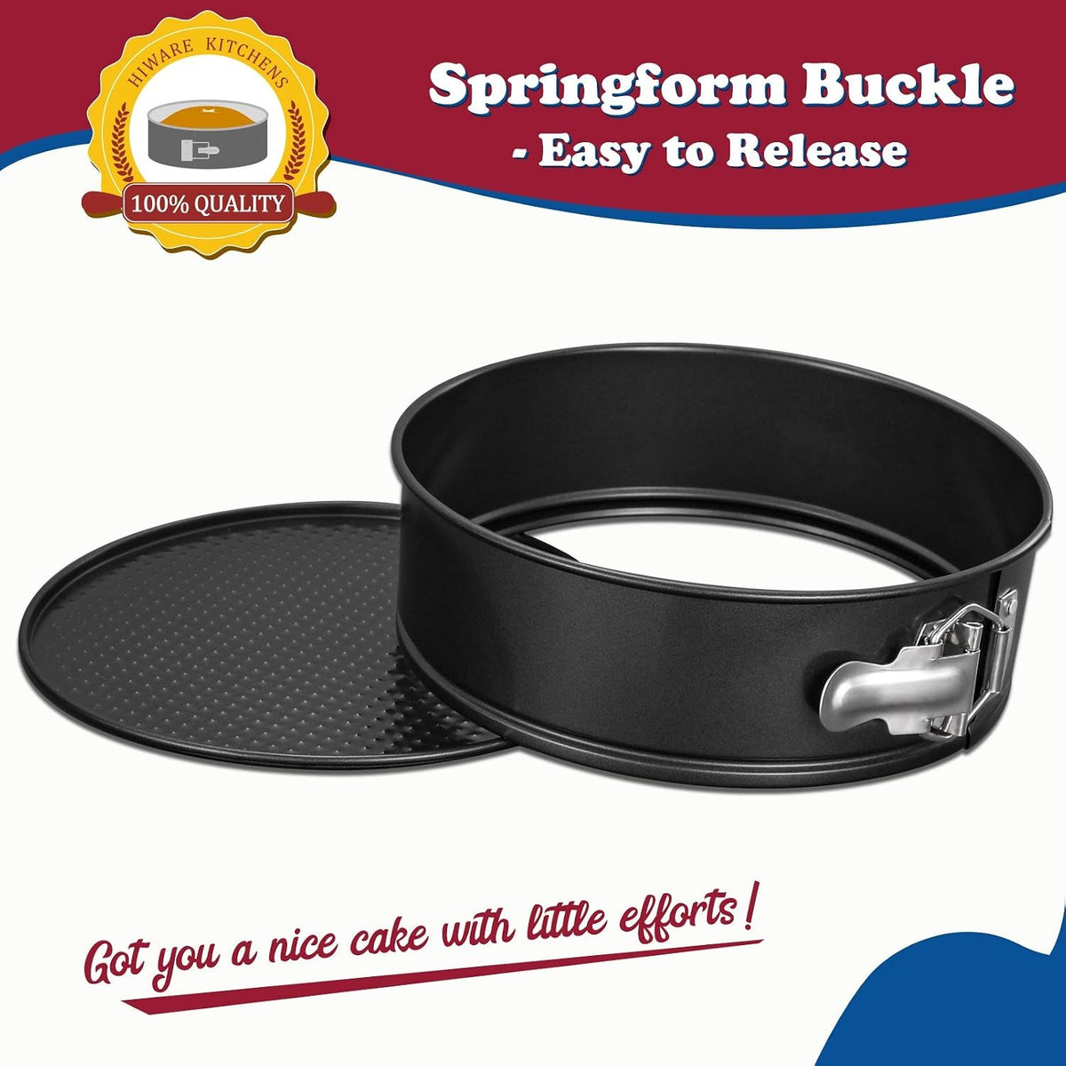 9 Inch Non-stick Cheesecake Pan Springform Pan