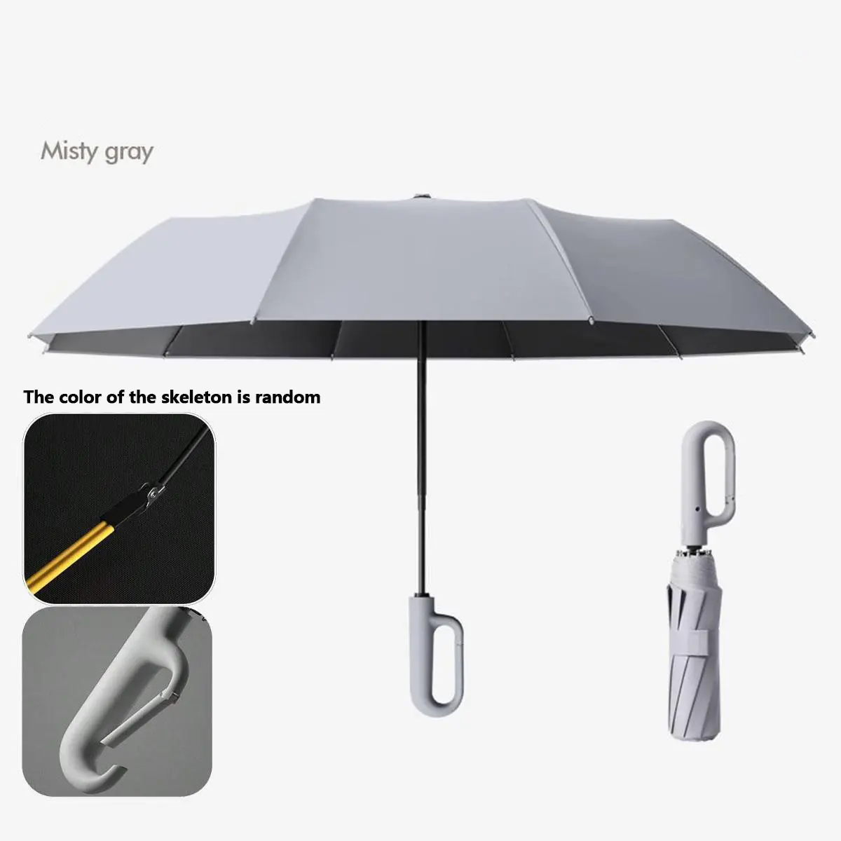 Automatic Folding Umbrella – Windproof & Waterproof Travel Umbrella for Men & Women