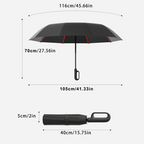 Automatic Folding Umbrella – Windproof & Waterproof Travel Umbrella for Men & Women