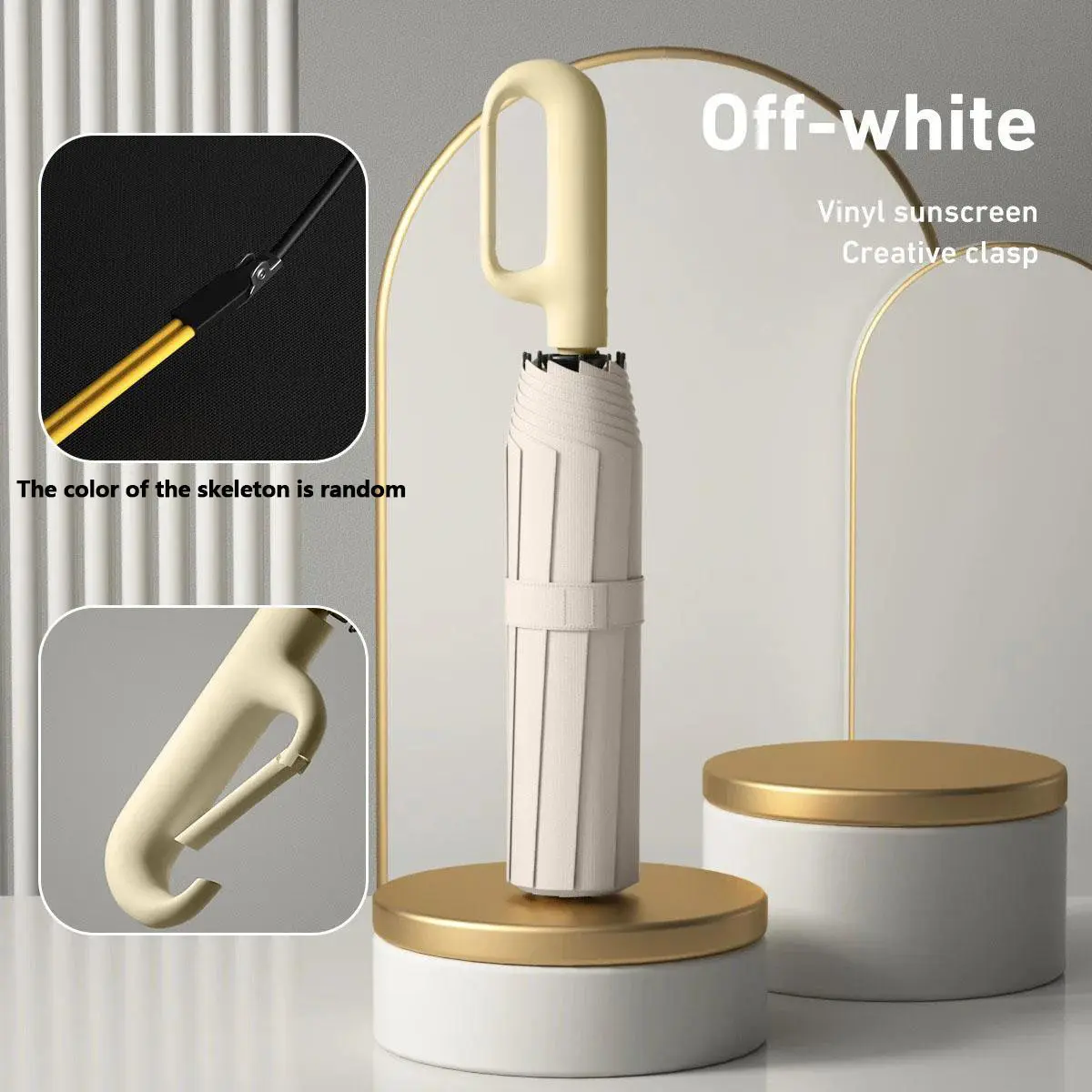 Automatic Folding Umbrella – Windproof & Waterproof Travel Umbrella for Men & Women