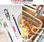 Digital Food Thermometer for Cooking Bread Baking Sourdough Liquids