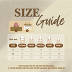 NailPhoria Golden Halo Press-On Nails – Handmade, Reusable & Salon-Quality