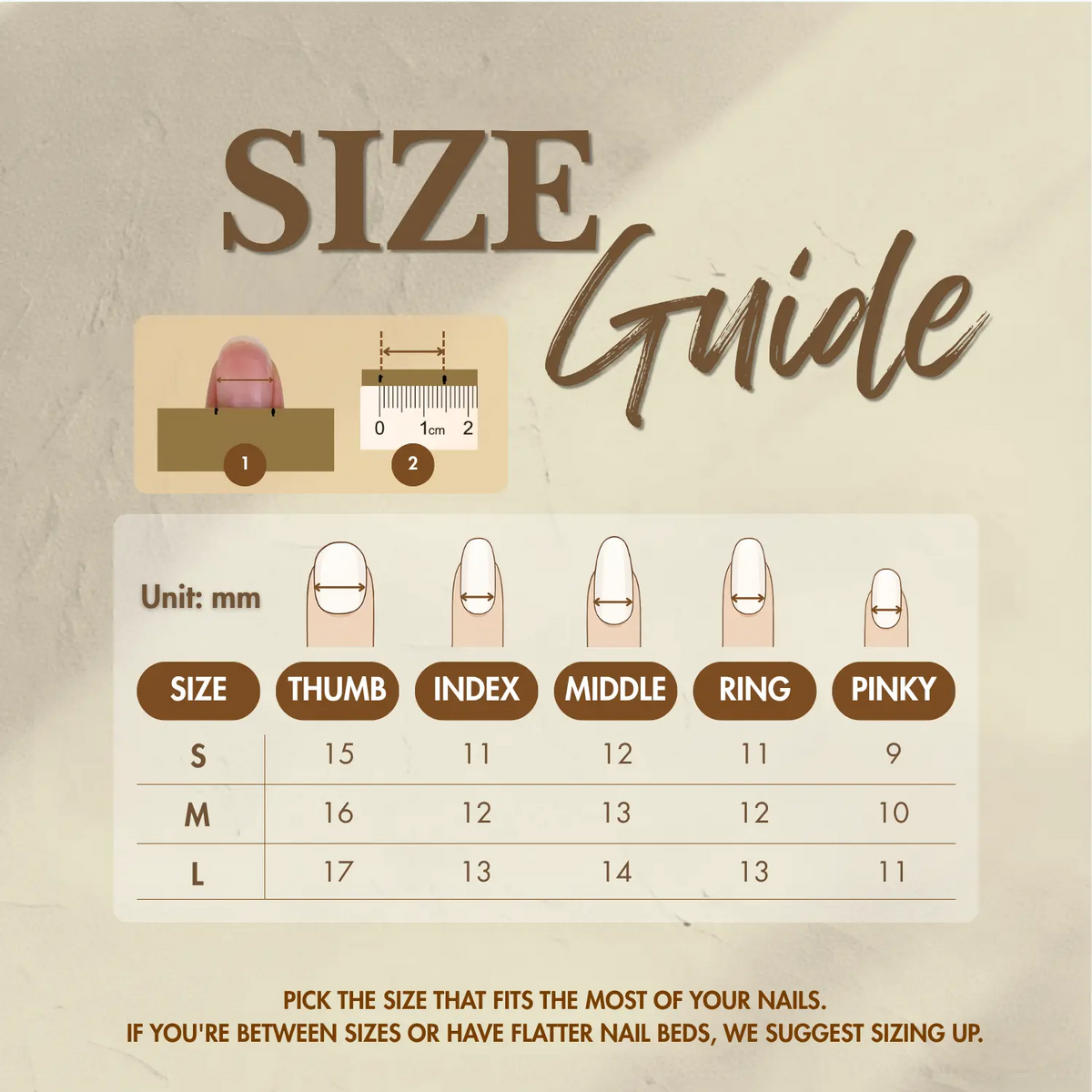 NailPhoria Golden Halo Press-On Nails – Handmade, Reusable & Salon-Quality