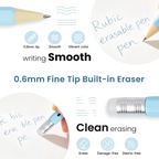 Erasable Gel Pens – 0.6mm, 36 Colors, Hexagonal Grip