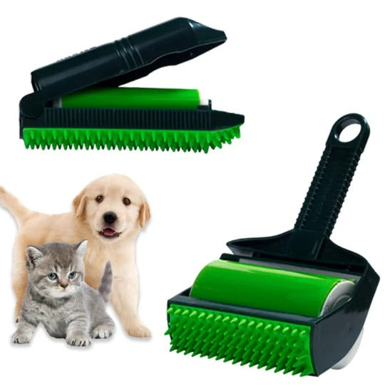 Reusable Lint Roller Portable Washable Pet Hair Remover Sticky Adhesive Roller