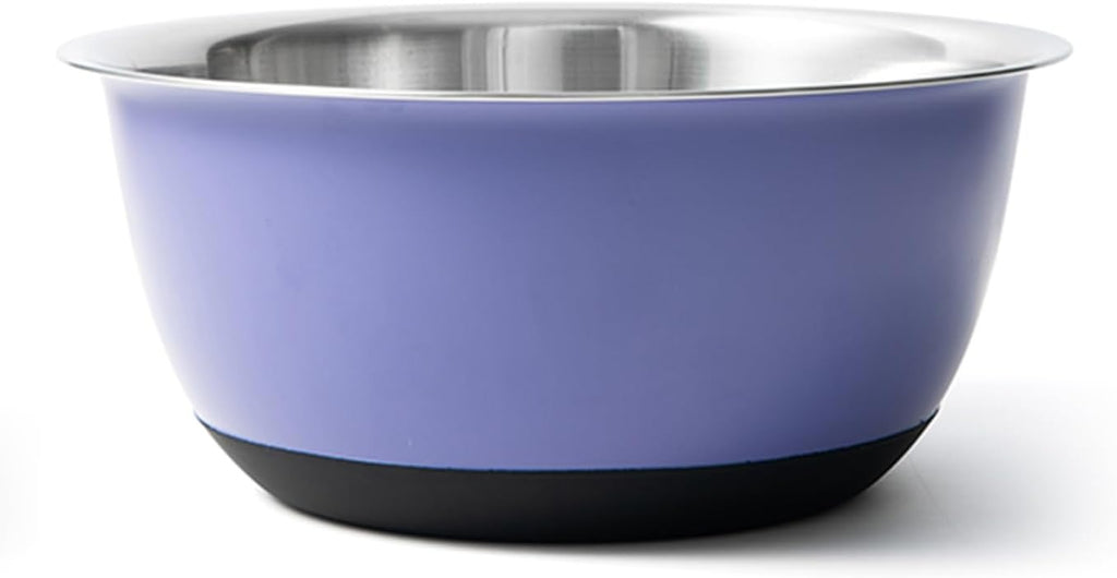 2.75-Quart Stainless Steel Mixing Bowl, 9 x 9 x 4 inches, Metallic