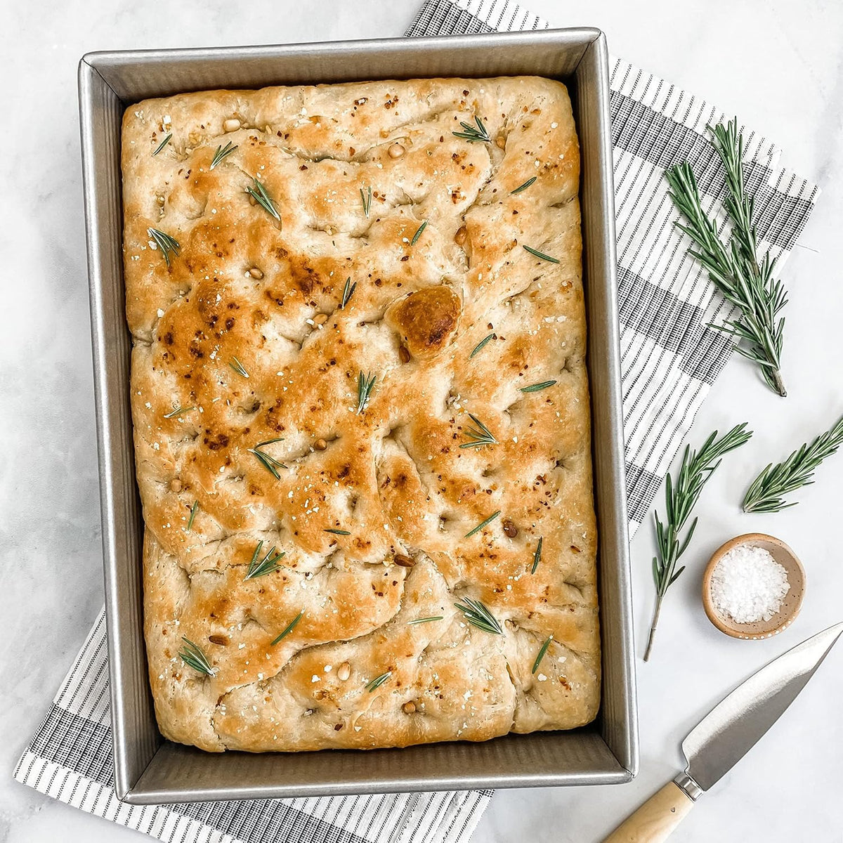 Bakeware Rectangular Cake Baking Pan, 9 x 13 inch, Nonstick & Quick Release Coating, Aluminized Steel
