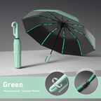 Automatic Folding Umbrella – Windproof & Waterproof Travel Umbrella for Men & Women