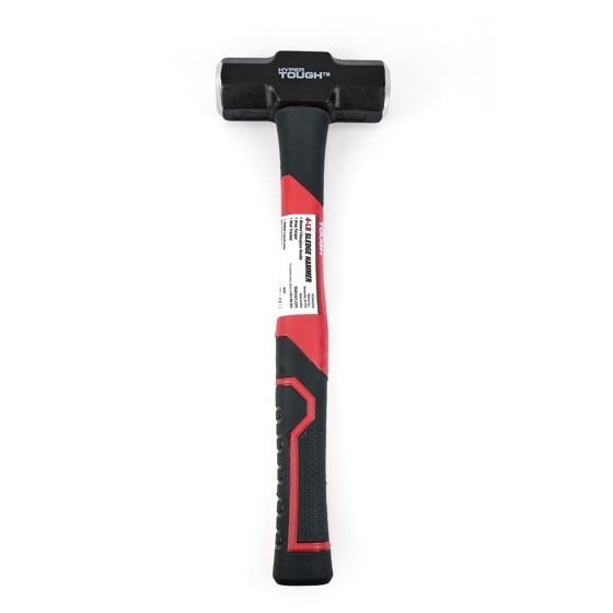 Hyper Tough 4 lb Sledge Hammer Fiberglass Handle