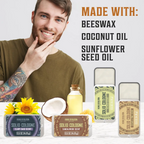 Solid Cologne for Men – Travel Size Sampler Set | Alcohol-Free Balm | Multiple Scents