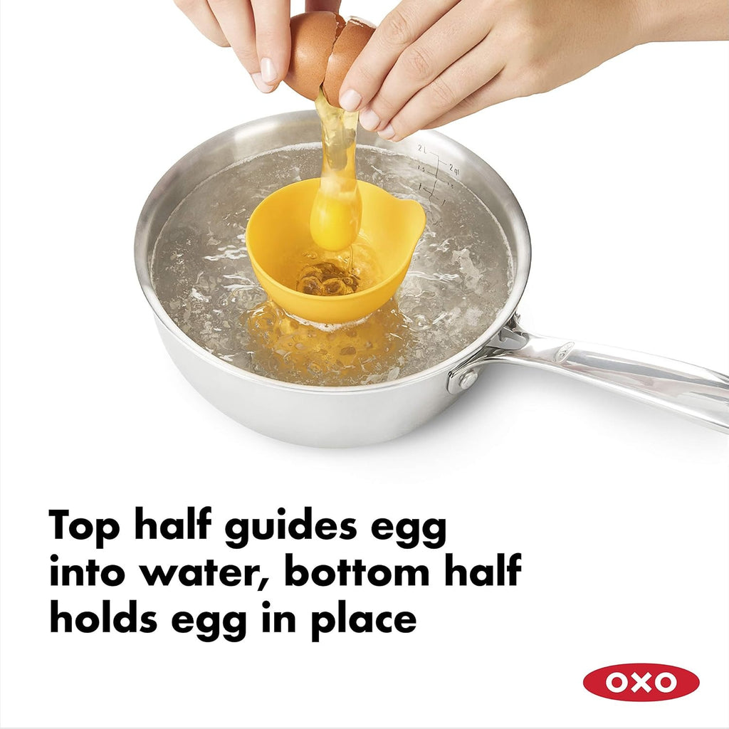 2 Piece Silicone Egg Poaching SET
