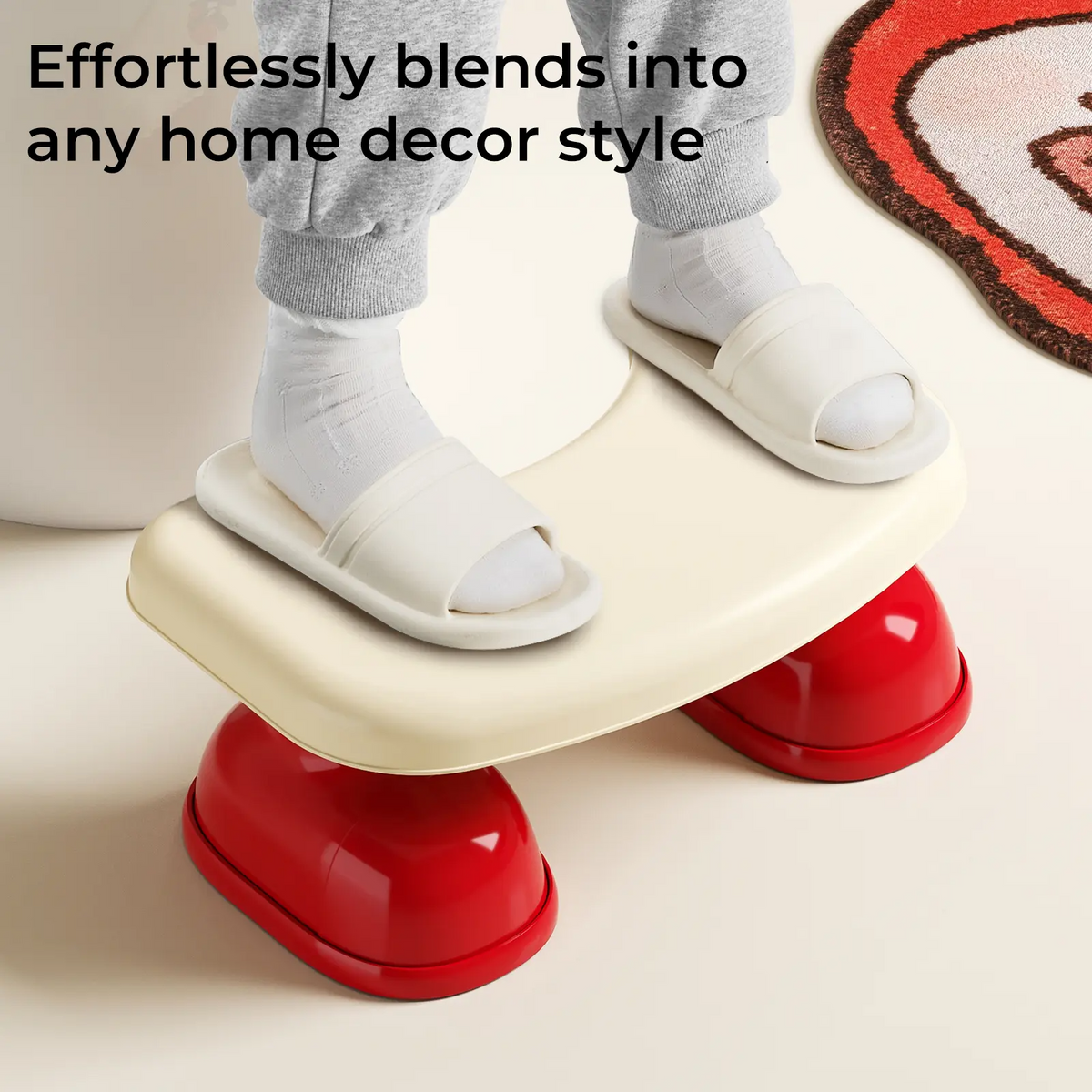 UFORU Squatting Toilet Stool – Anti-Slip, Reduces Strain & Constipation