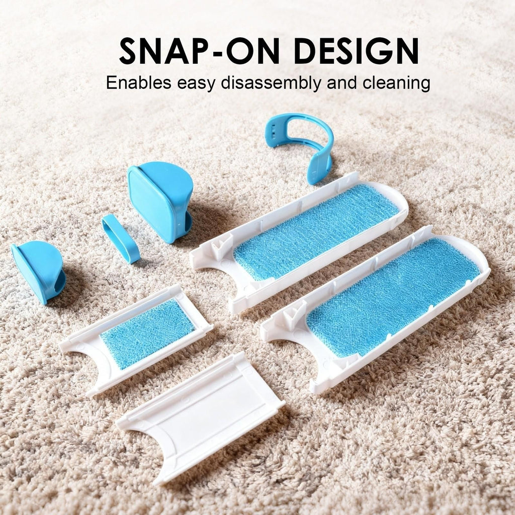 Reusable Double-Sided Lint Brush - Pet Hair Remover for Dogs Cats