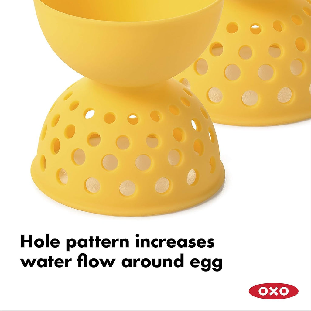2 Piece Silicone Egg Poaching SET
