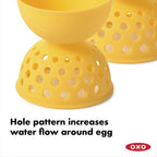 2 Piece Silicone Egg Poaching SET