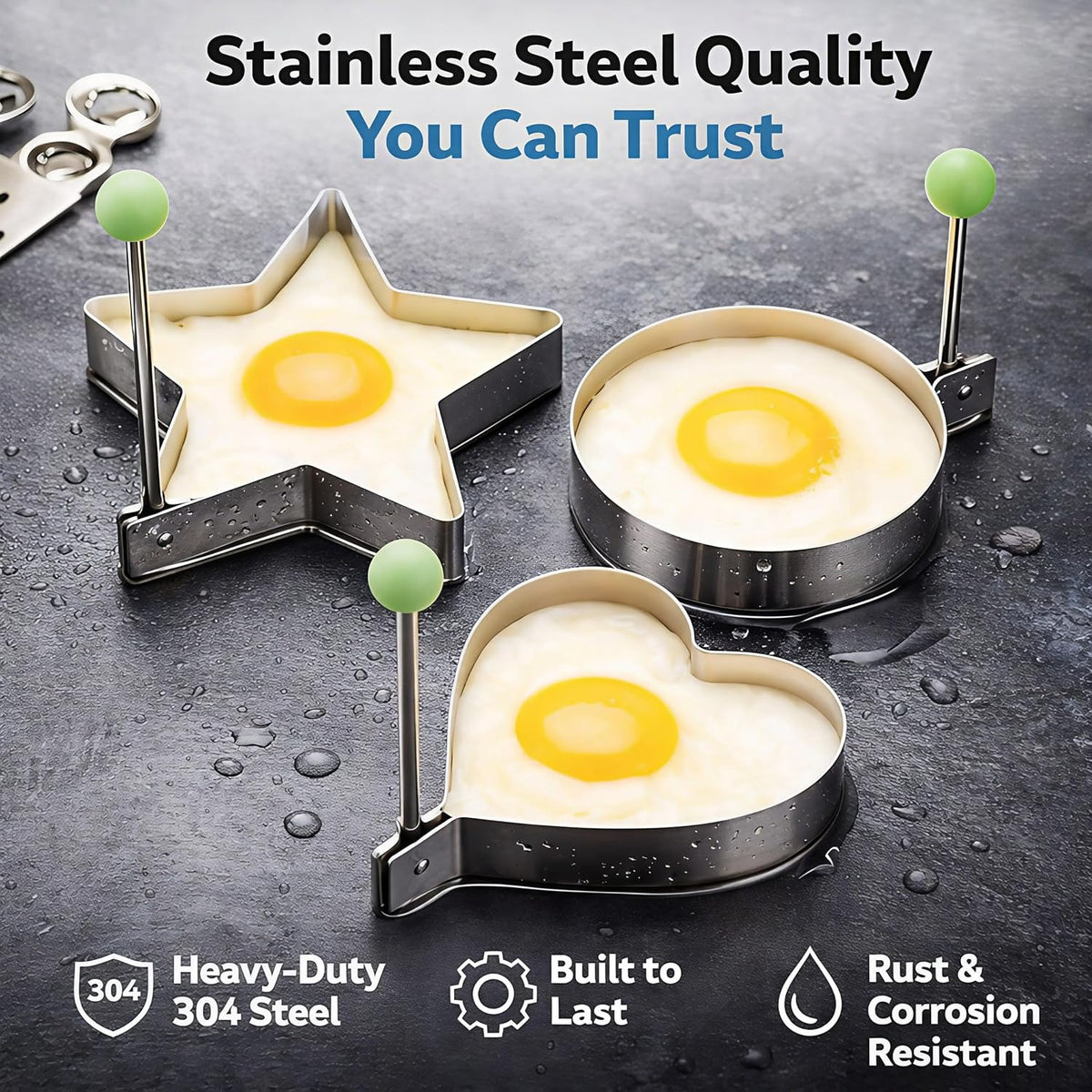 Pancake & Egg Mold Set
