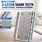 Retractable Mop – Hands-Free Clamp, Wet & Dry, Replaceable Pads for Hardwood & Tile