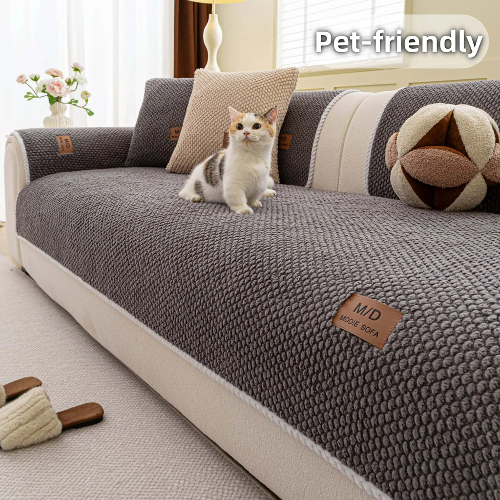 Luxury Removable Sofa Cover – Soft, Non-Slip & Washable Slipcover for Sectional, Loveseat & Couch