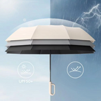 Automatic Folding Umbrella – Windproof & Waterproof Travel Umbrella for Men & Women