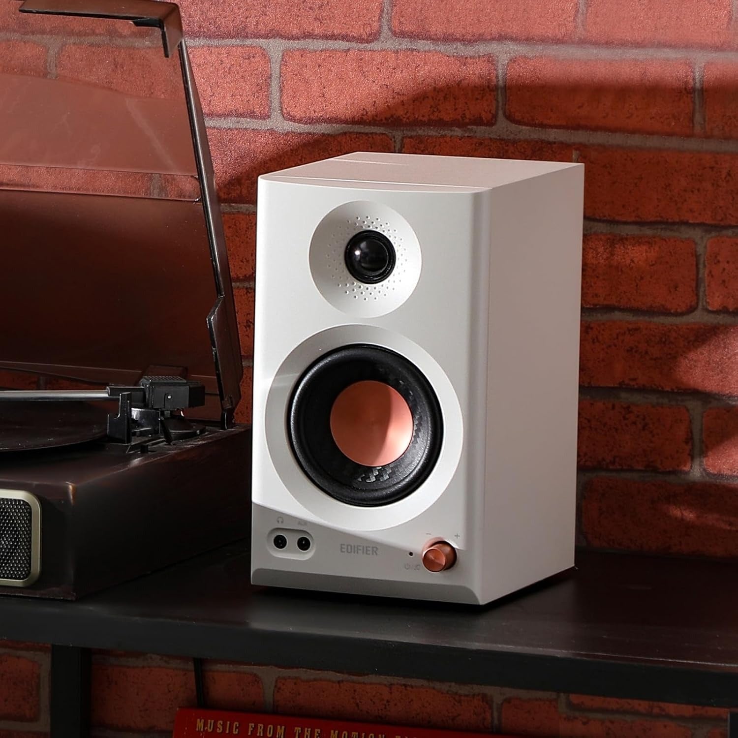 Powered Studio Monitor Speakers, Hi-Res Audio Certified Bluetooth V5.4 Active Bookshelf Loudspeakers