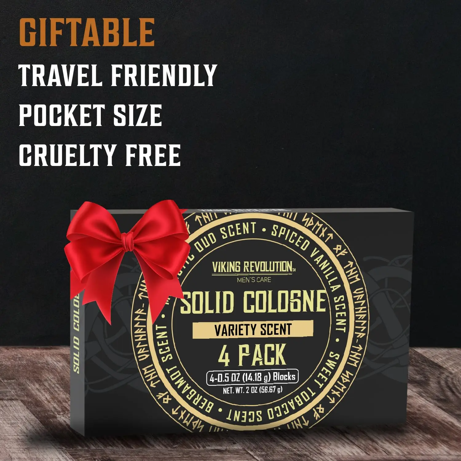 Solid Cologne for Men – Travel Size Sampler Set | Alcohol-Free Balm | Multiple Scents