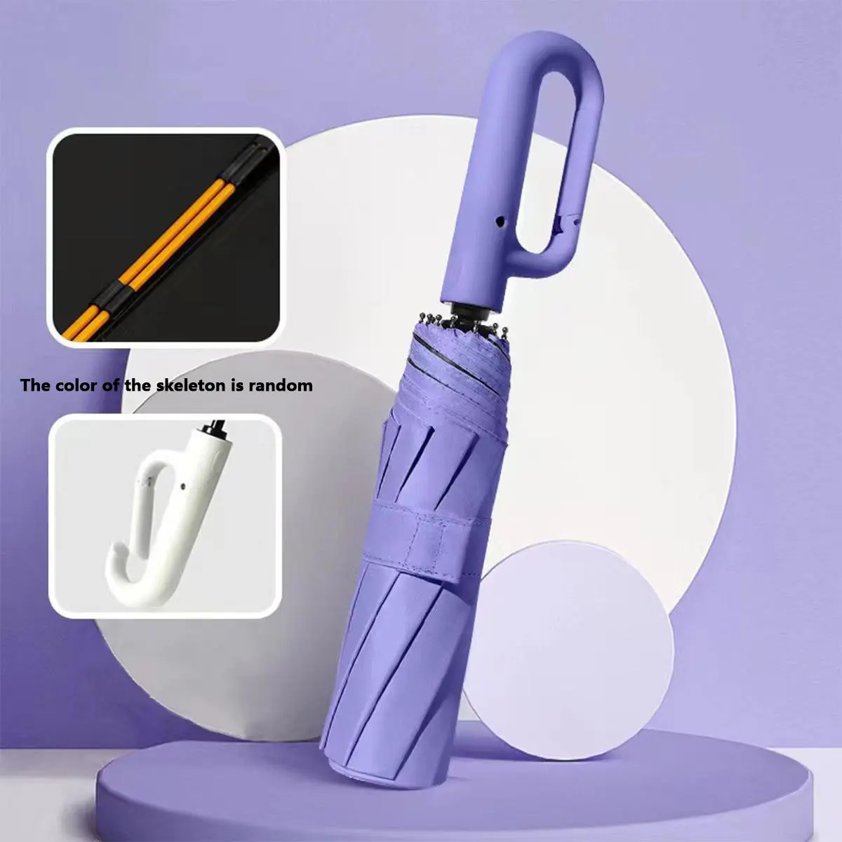 Automatic Folding Umbrella – Windproof & Waterproof Travel Umbrella for Men & Women