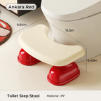 UFORU Squatting Toilet Stool – Anti-Slip, Reduces Strain & Constipation