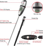 Digital Food Thermometer for Cooking Bread Baking Sourdough Liquids