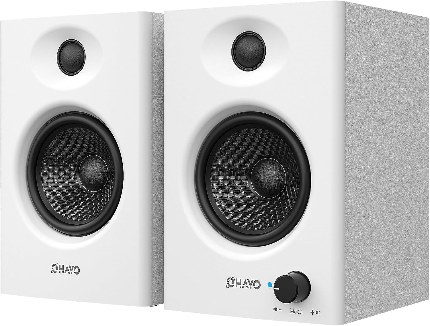 60W Computer Speakers for Music and Gaming, Active Bluetooth 5.3, Stereo 2.0 Speakers for Desktop PC
