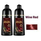 5-in-1 Herbal Color Shampoo – Gray Coverage, Nourishing & Long-Lasting | Ginseng Formula