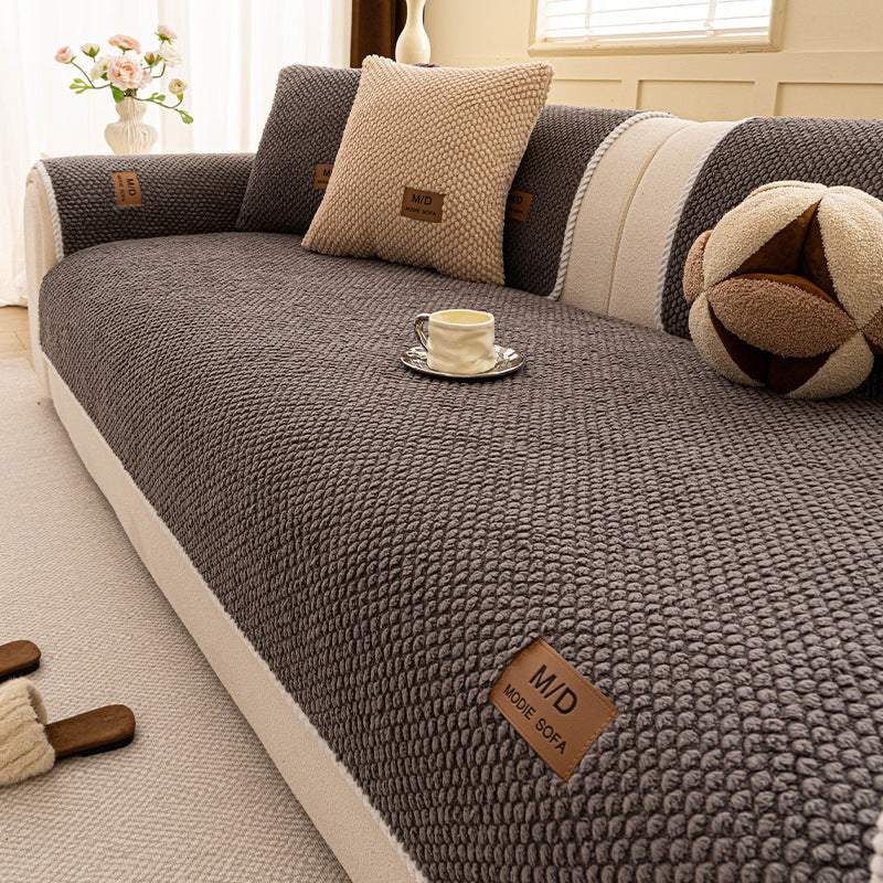 Luxury Removable Sofa Cover – Soft, Non-Slip & Washable Slipcover for Sectional, Loveseat & Couch