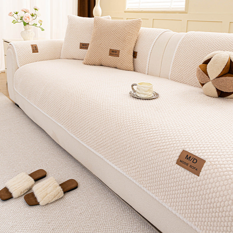Luxury Removable Sofa Cover – Soft, Non-Slip & Washable Slipcover for Sectional, Loveseat & Couch