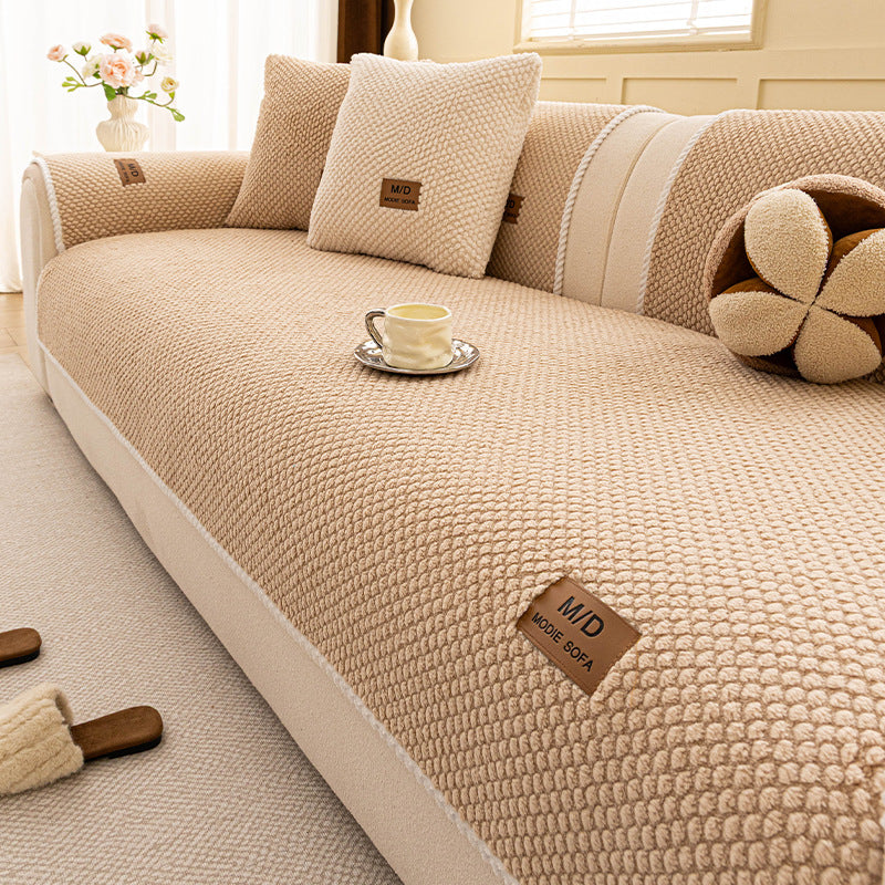 Luxury Removable Sofa Cover – Soft, Non-Slip & Washable Slipcover for Sectional, Loveseat & Couch